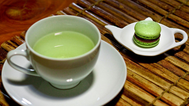 Green Tea Macaron