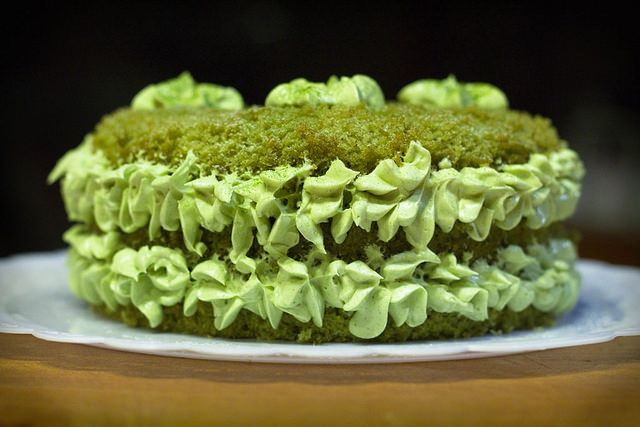 Bolo de Chá Verde da Amaya Chás