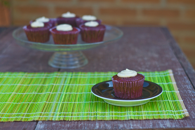 Cupcake de Beterraba