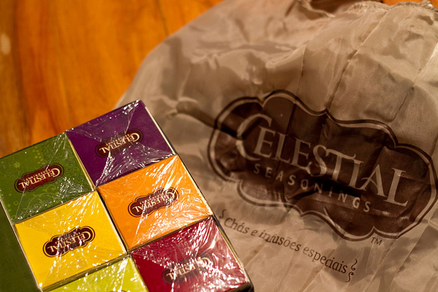 Chás e infusões Celestial Seasonings