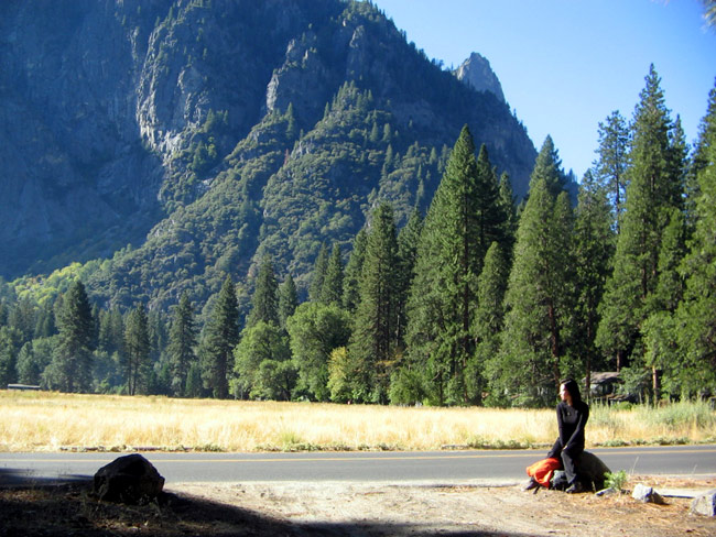 Yuri em Yosemite