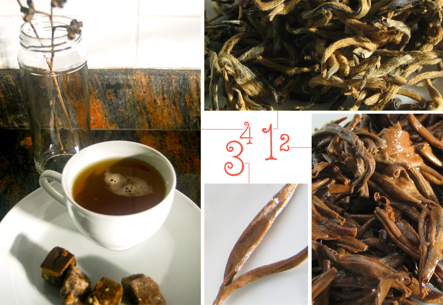 Chá Preto "Agulha Dourada" (Golden Needle Black Tea)